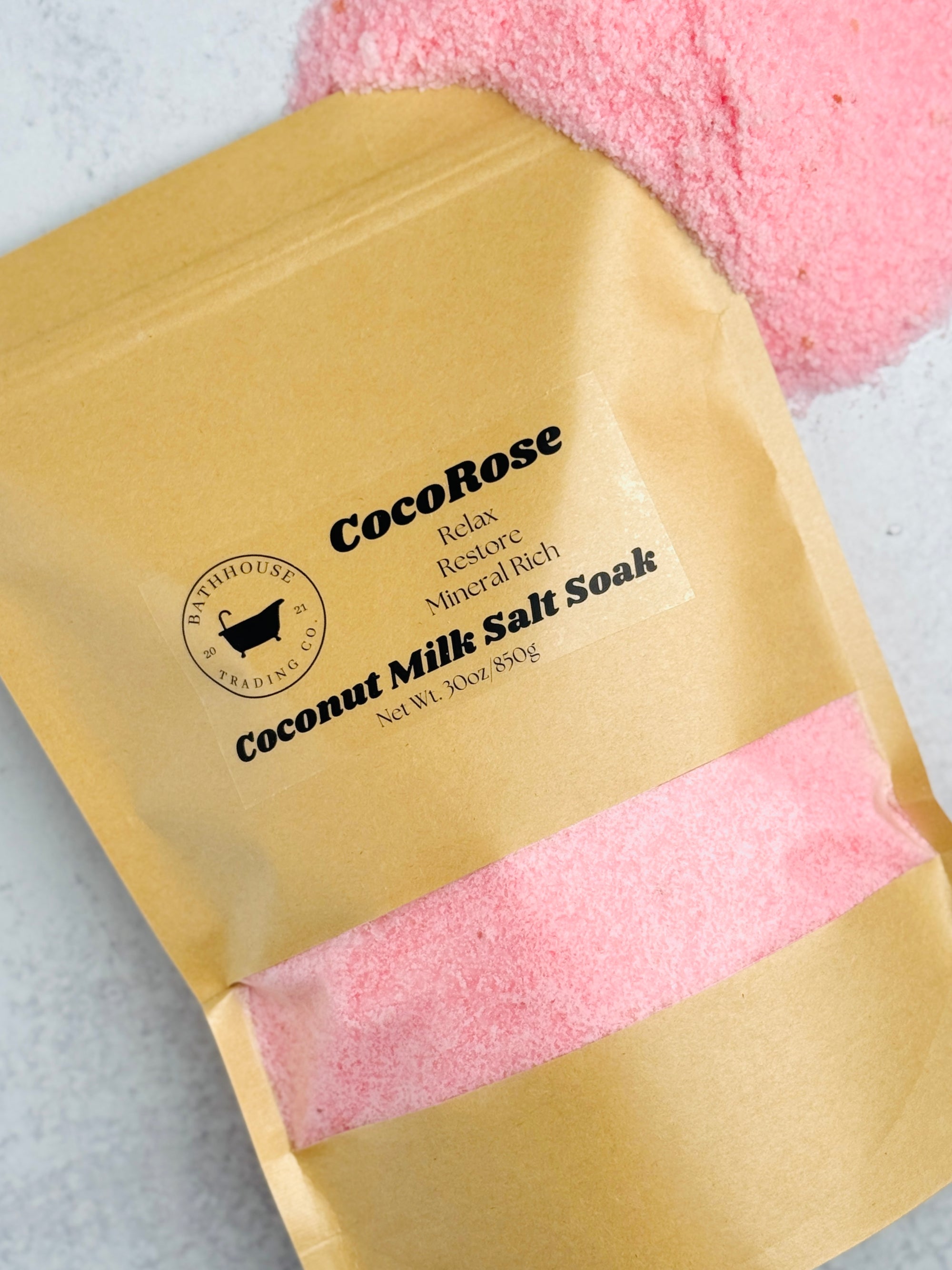 CocoRose – Coconut Milk Salt Soak