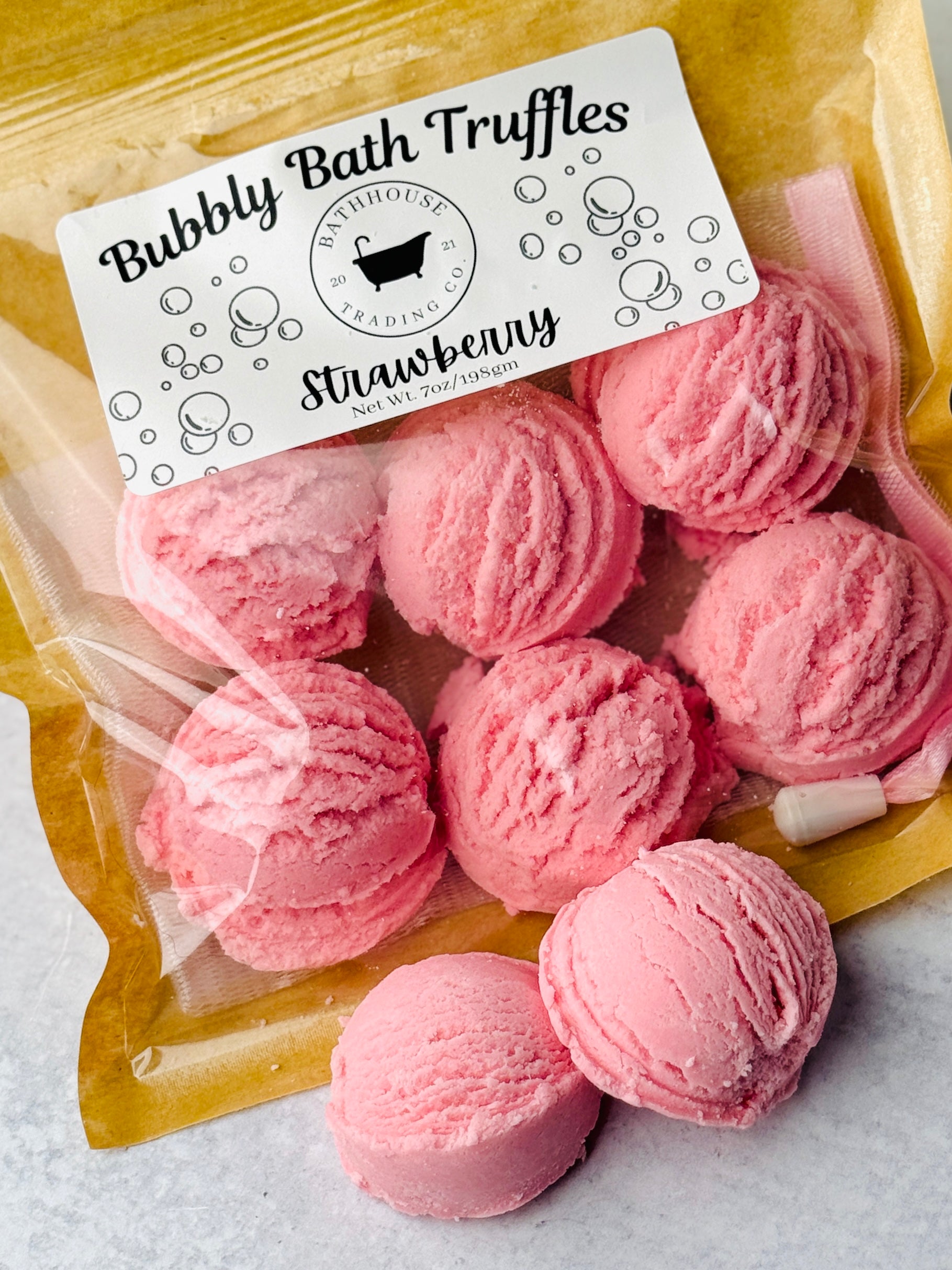 Bubbly Bath Truffles