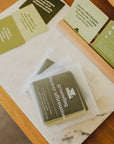 Shower Affirmation Cards-Grounding