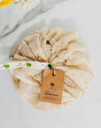 Reusable Cotton Shower Pouf