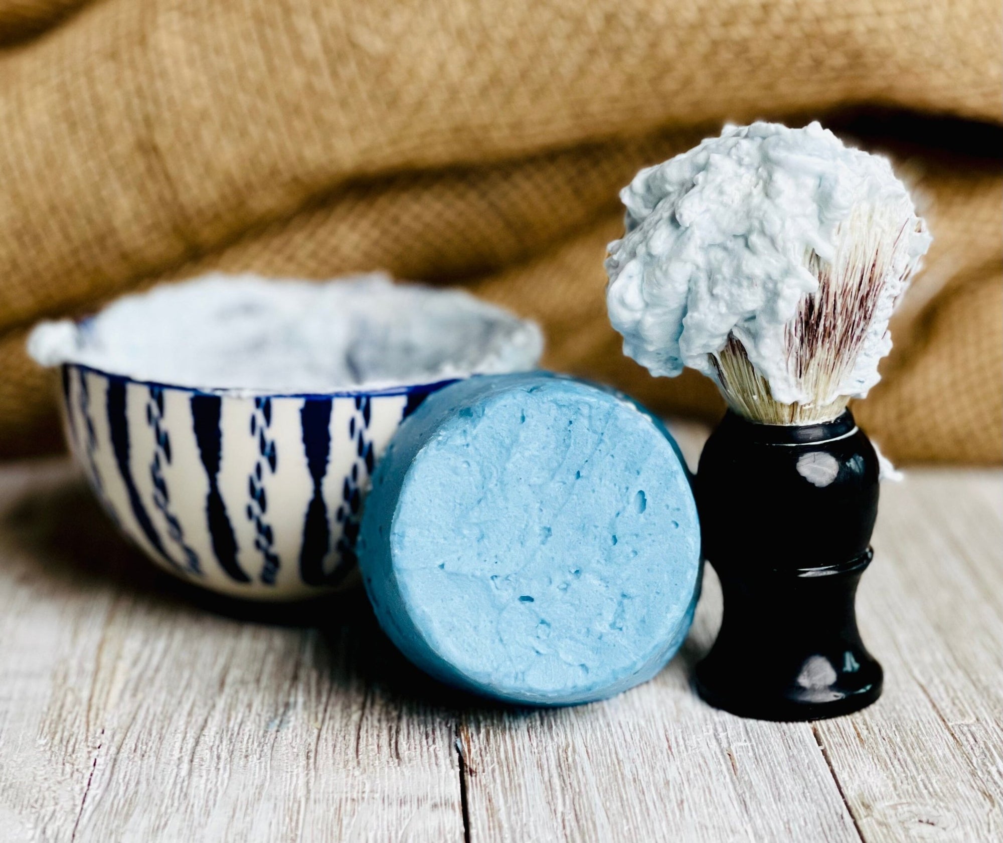 Dapper Shave Puck - Bathhouse Trading Company