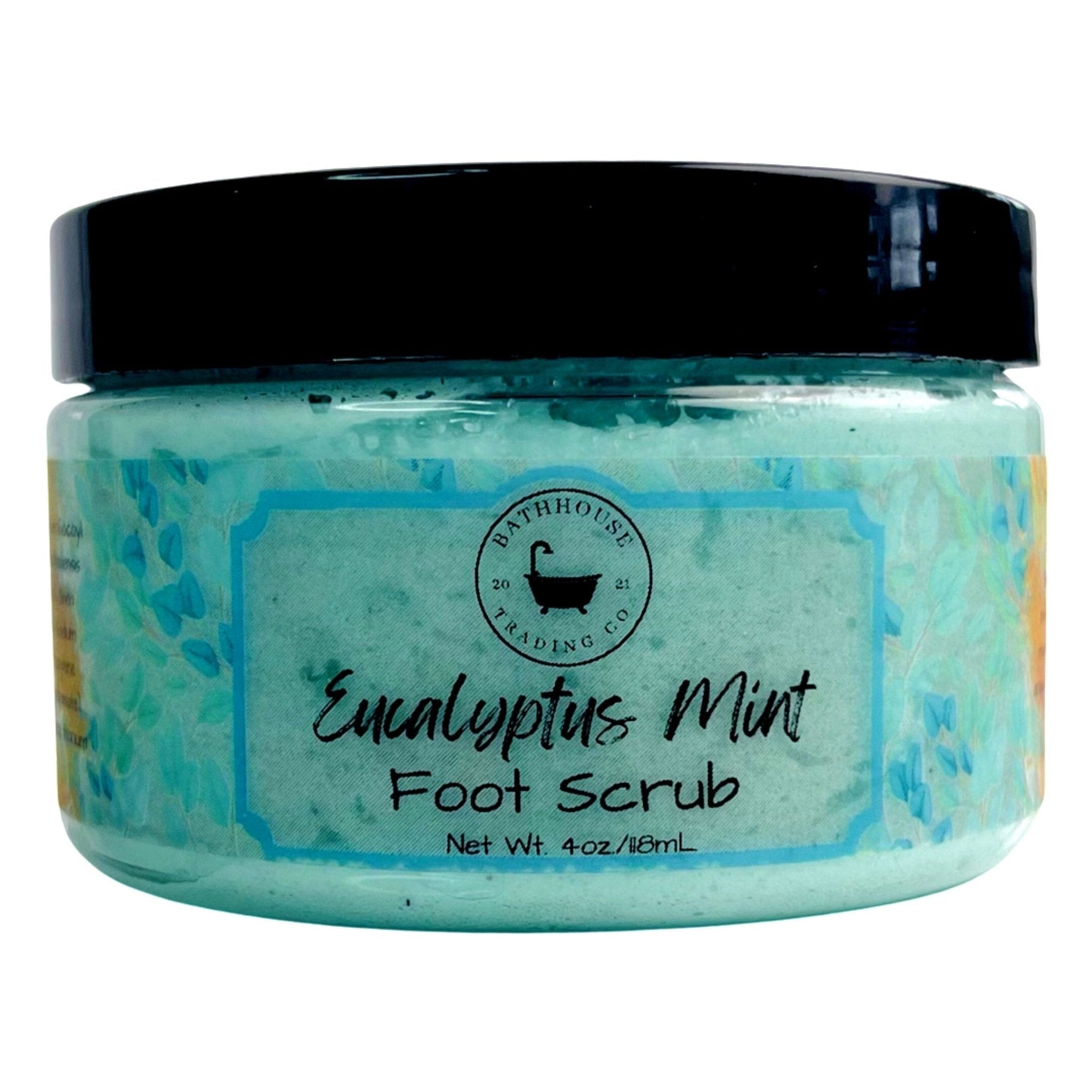 Eucalyptus Foaming Foot Scrub with Pumice