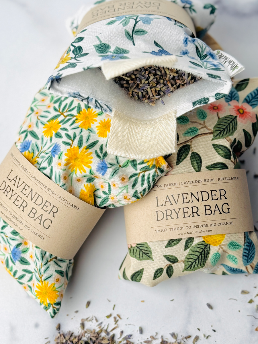 Refillable Lavender Dryer Bags