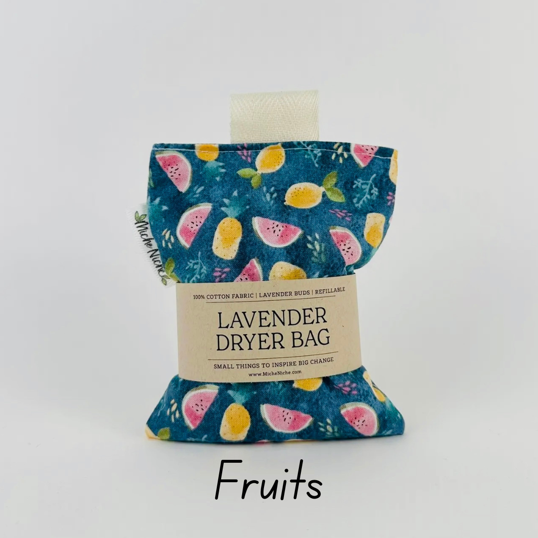 Refillable Lavender Dryer Bags