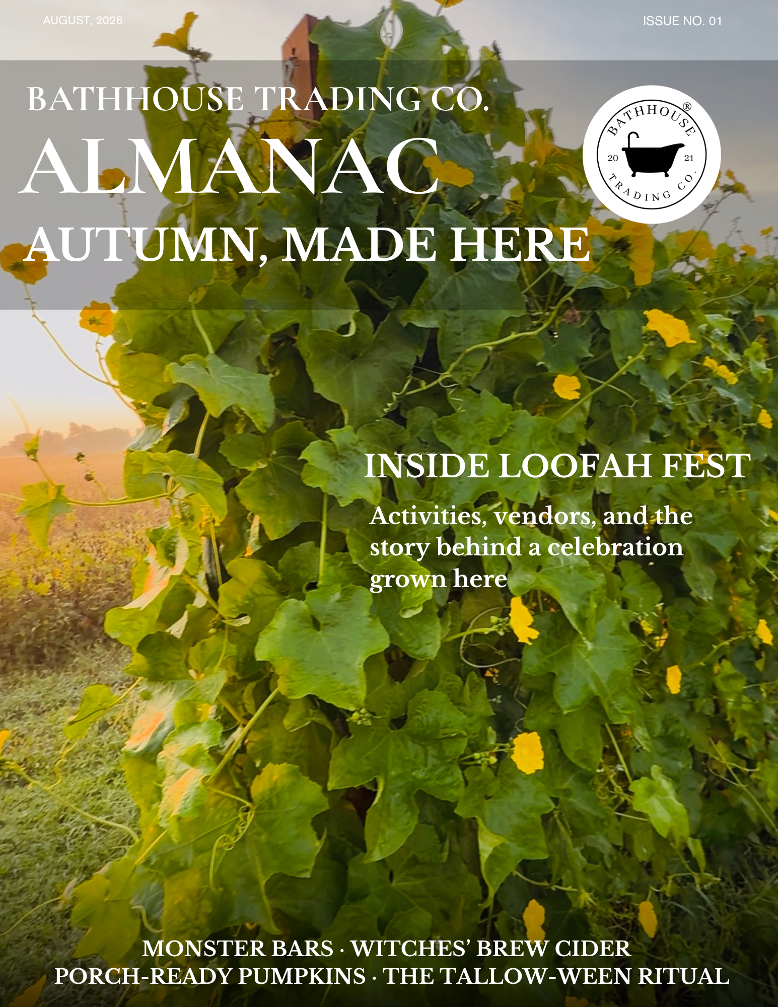 Bathhouse Trading Co Almanac - Fall 2026 Edition