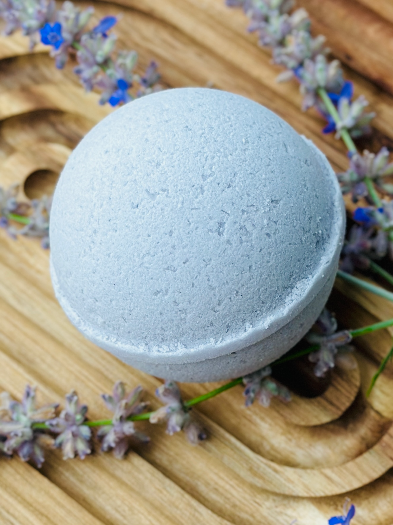 Lavender Goat Milk + Epsom Salt Bath Bomb