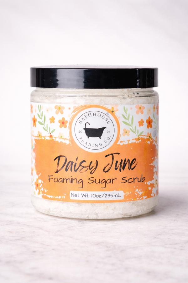 Daisy June Foaming Sugar Scrub