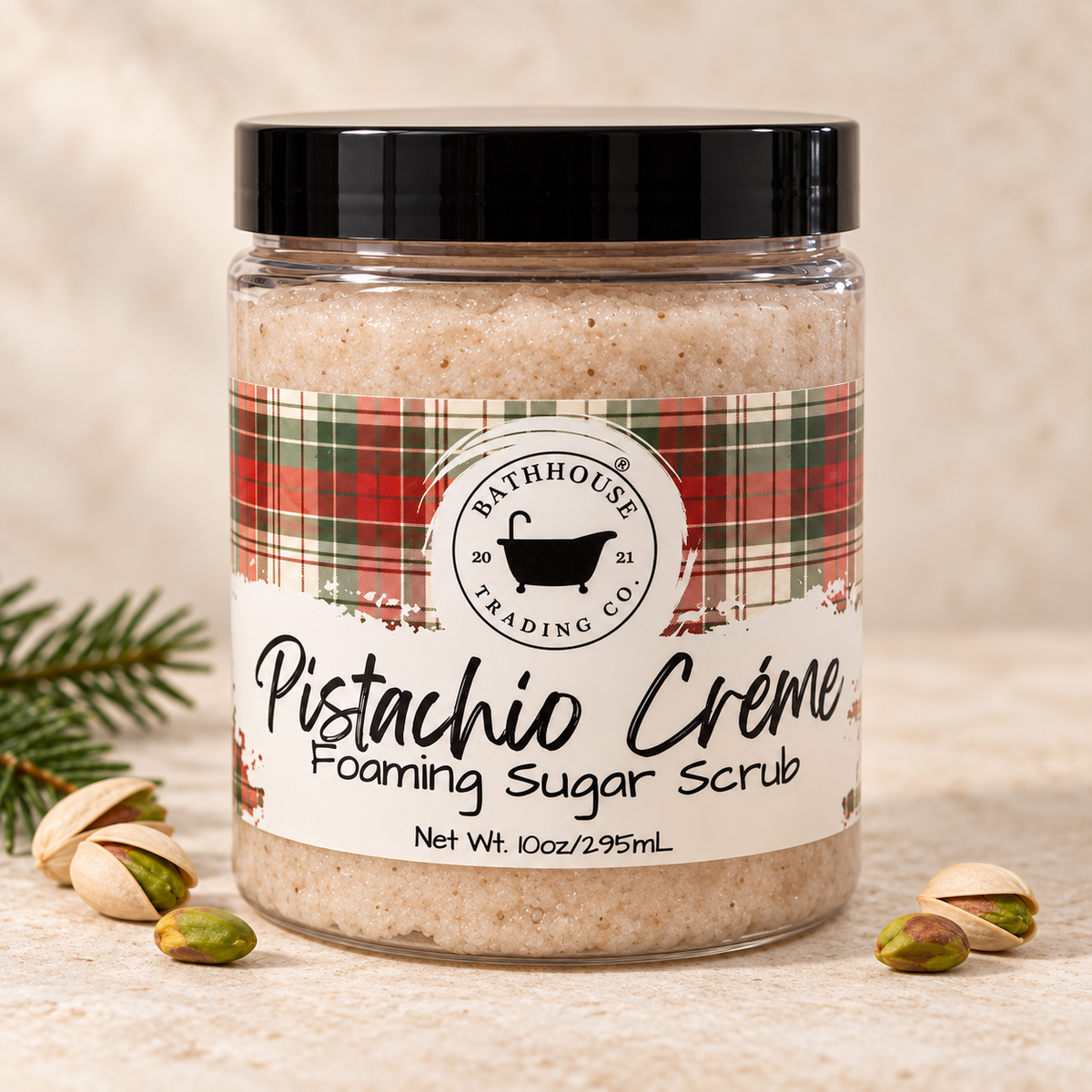Pistachio Créme Foaming Sugar Scrub