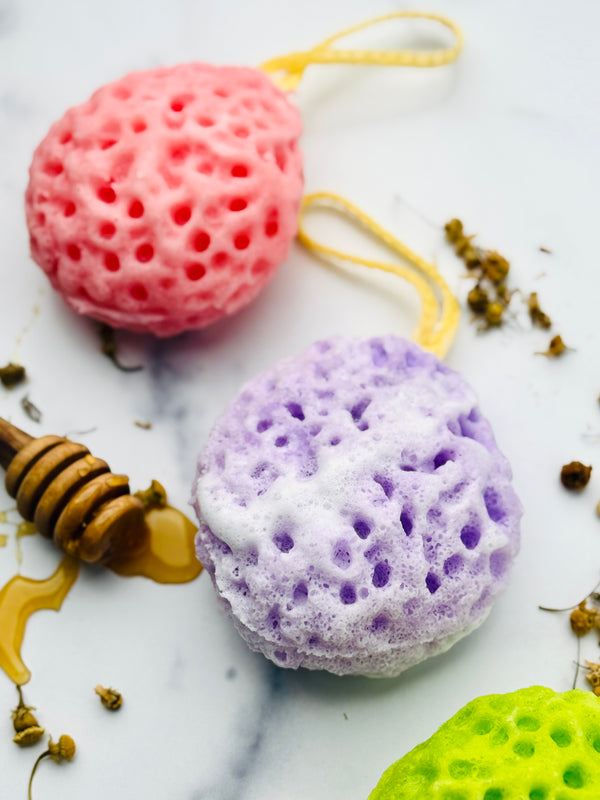 Manuka Honey Soap Infused Sponges