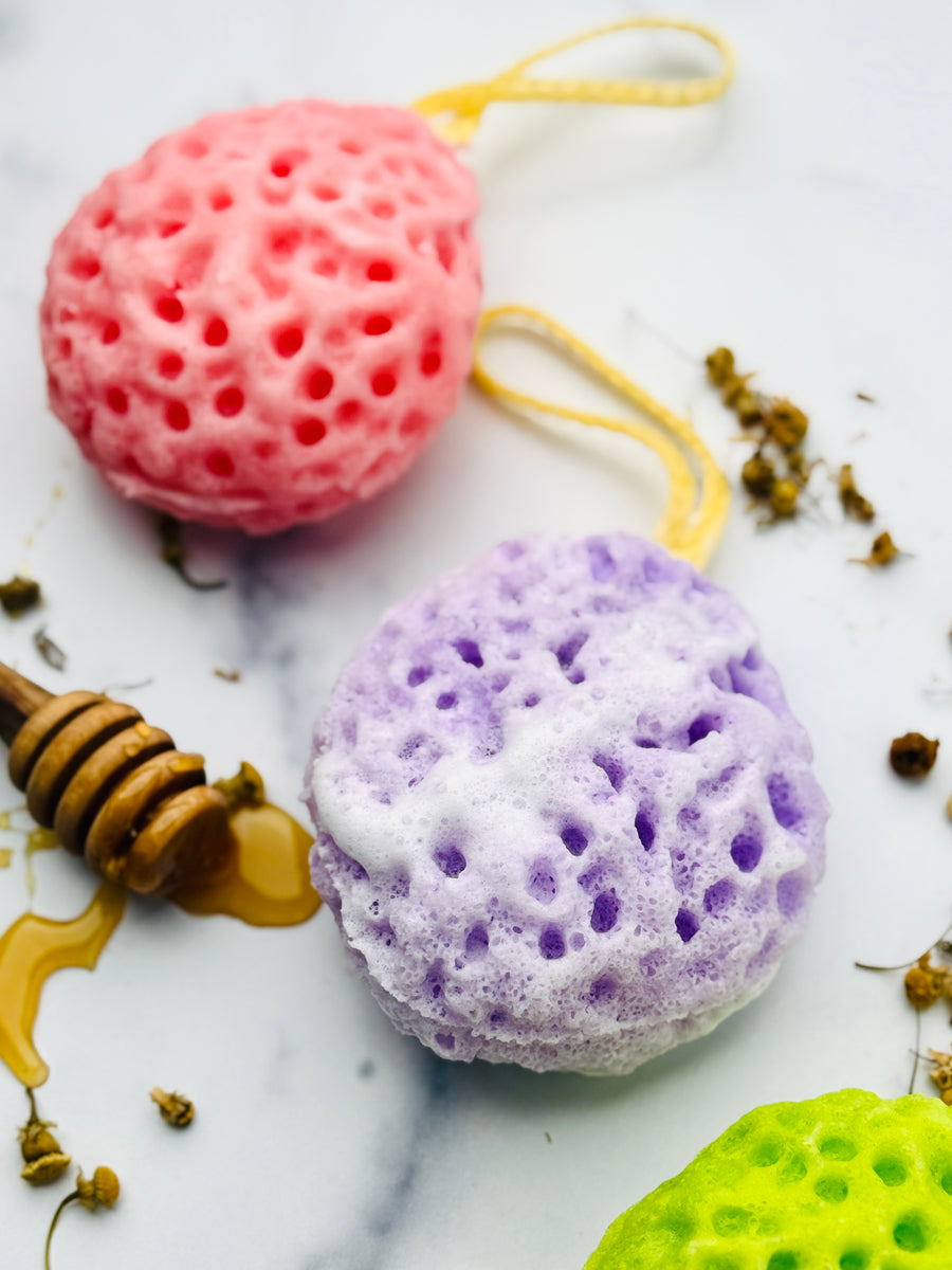 Manuka Honey Soap Infused Sponges