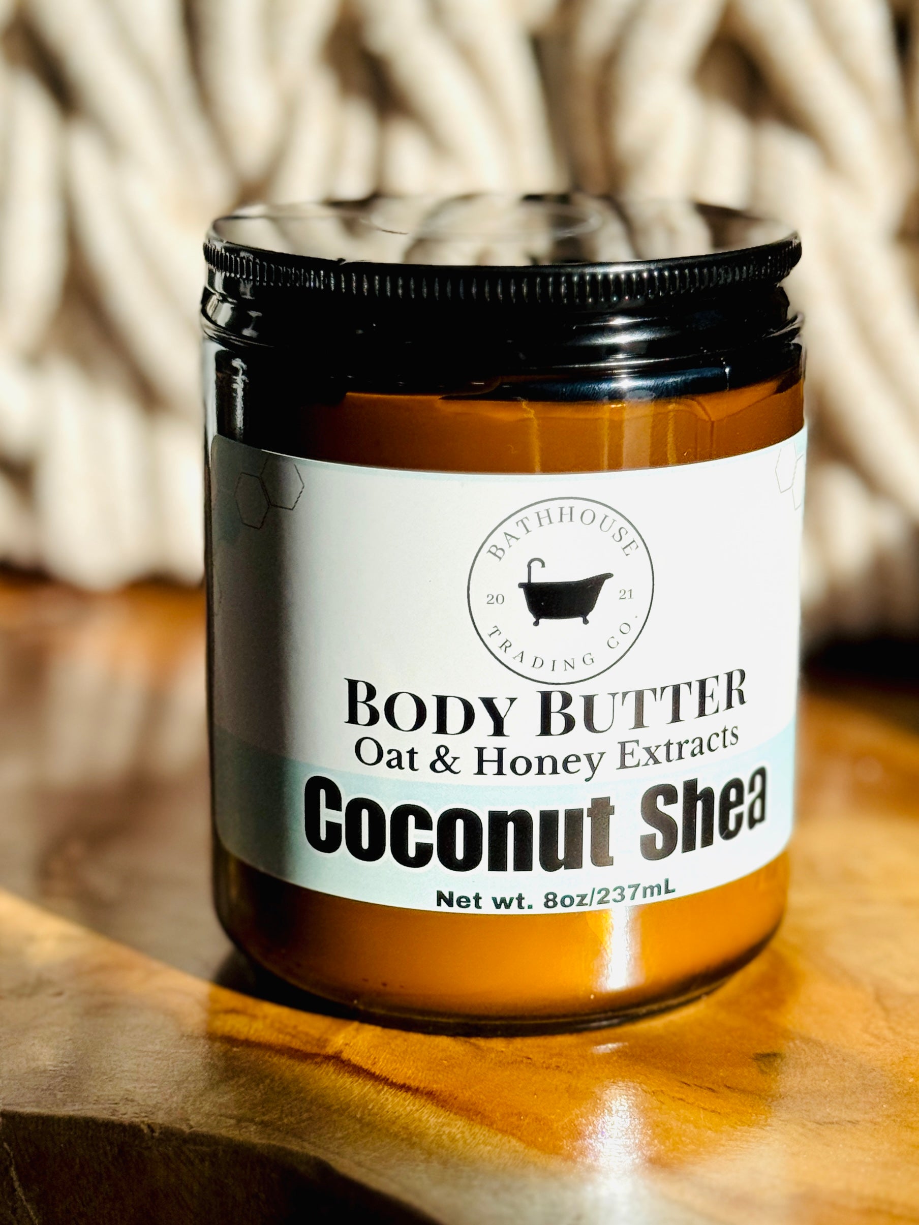 Coconut Shea Body Butter 8 oz