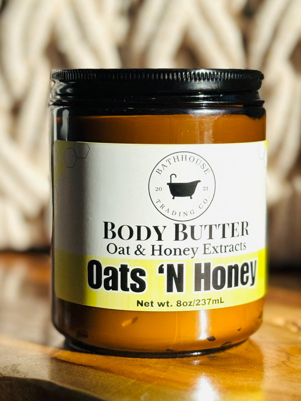 Oats 'N Honey Body Butter 8 oz
