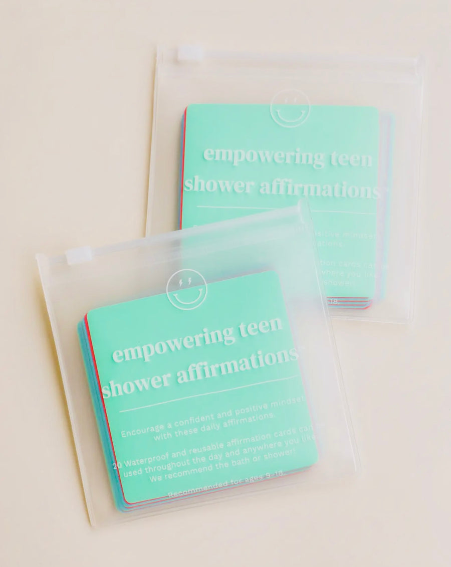 Shower Affirmation Cards-Empowering Teen
