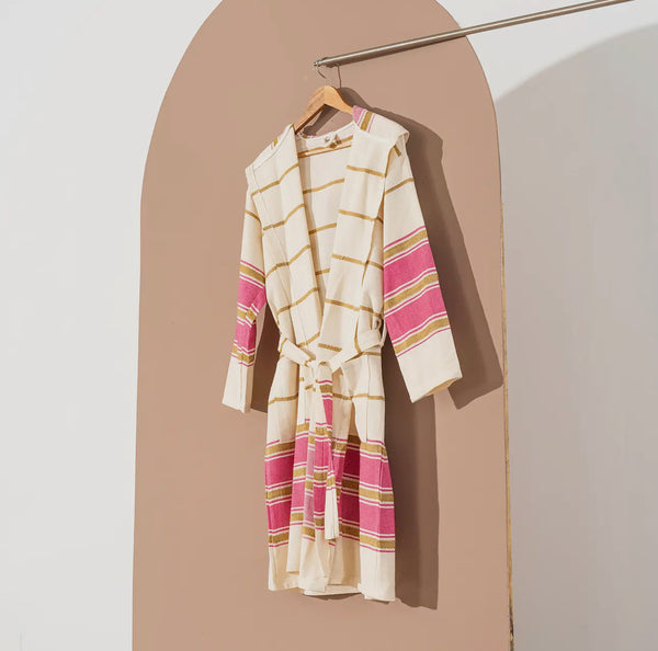 Turkish Spa Robe Pink