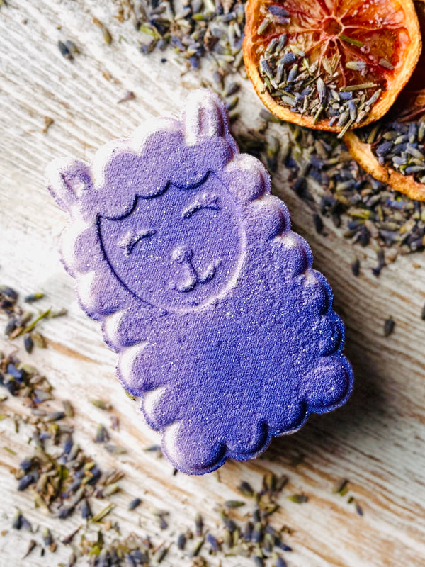 Lazy Llama Goat Milk Bath Bomb
