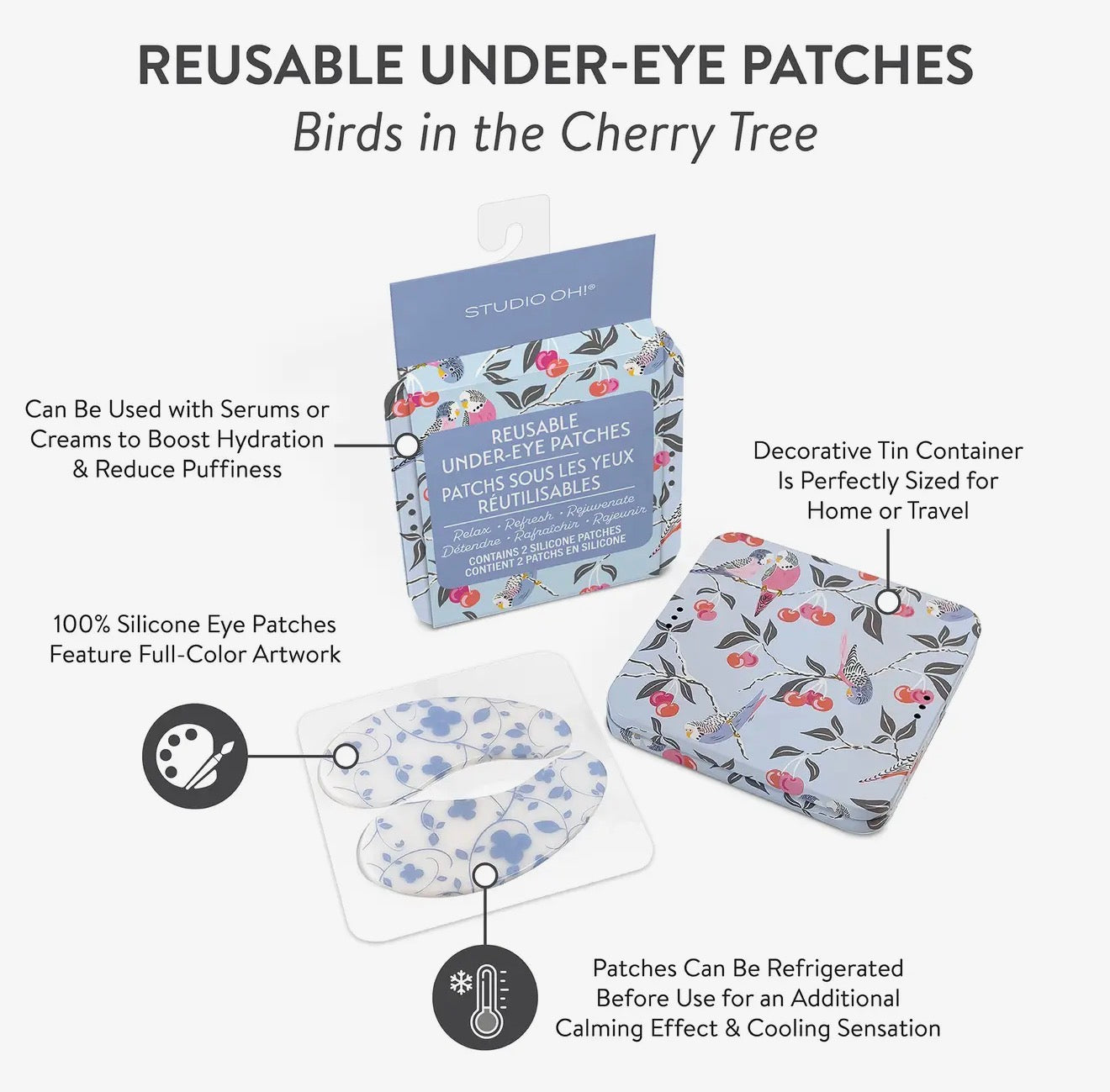Reusable Under-Eye Patches