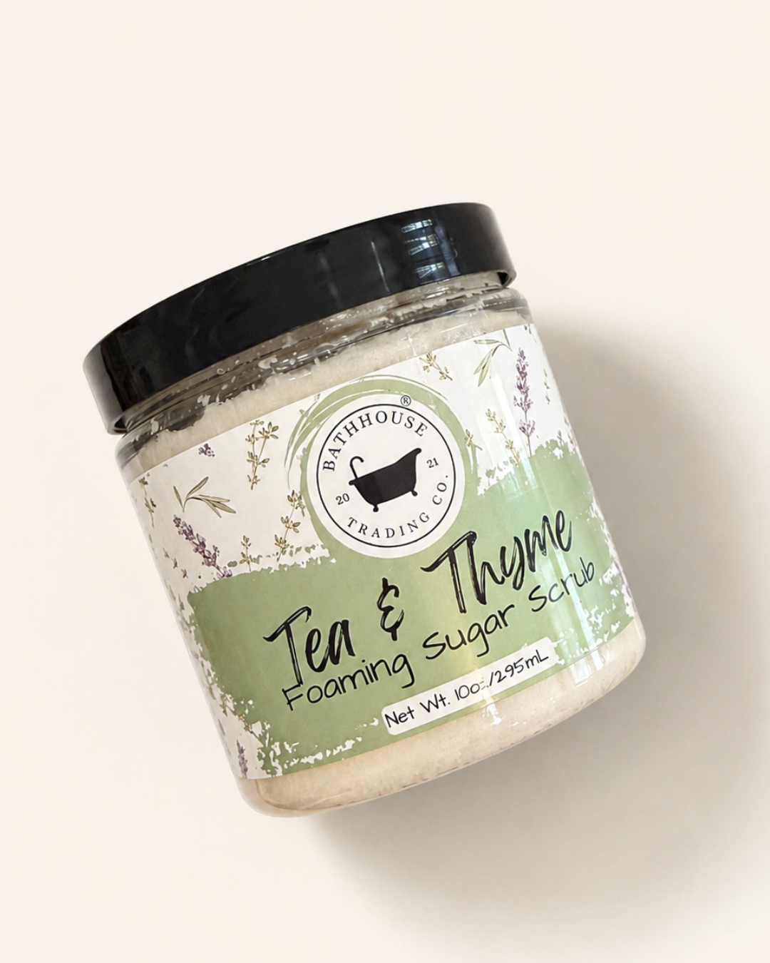 Tea &amp; Thyme Foaming Sugar Scrub