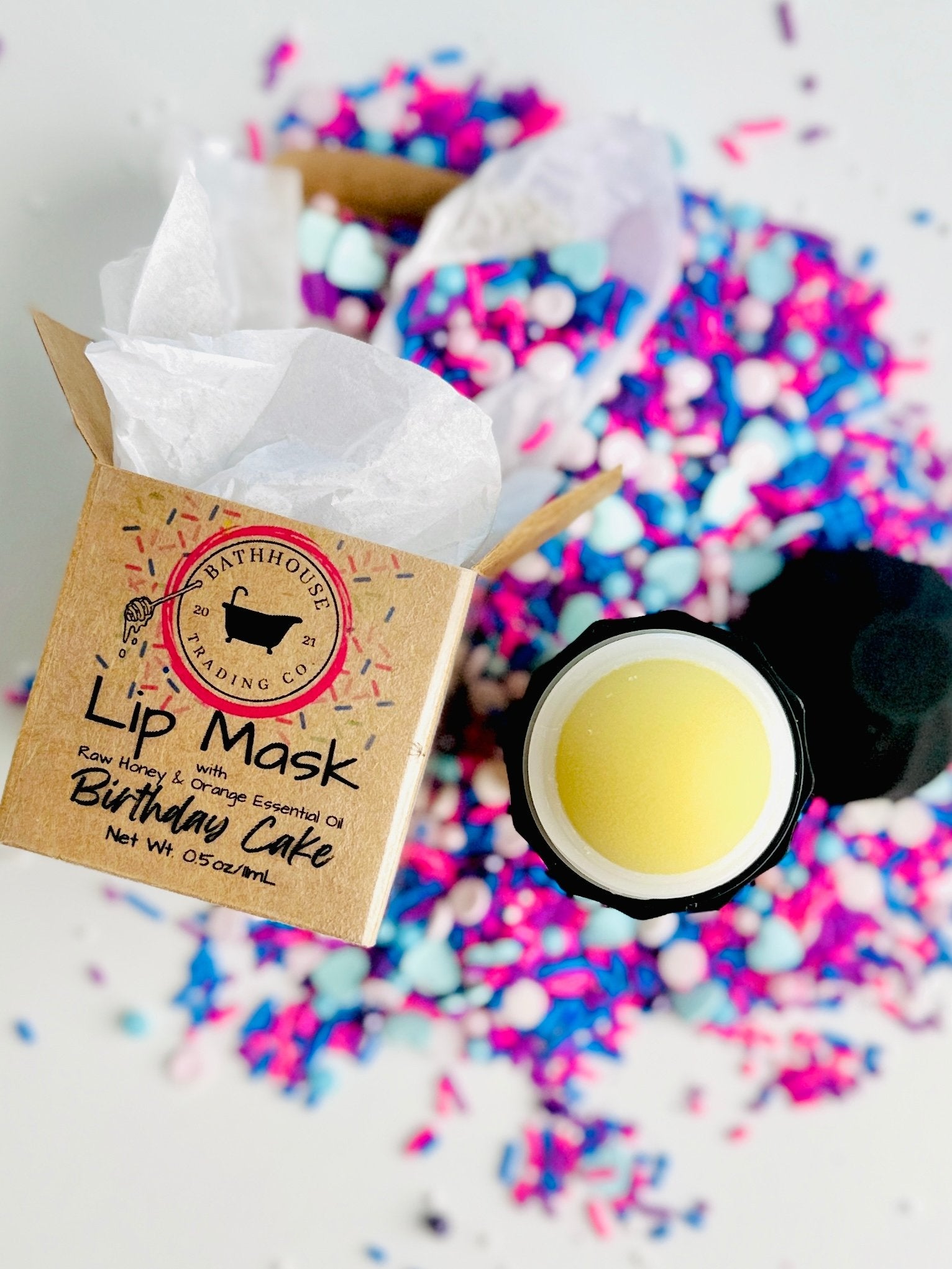 Birthday Cake Lip Mask - Bathhouse Trading Company