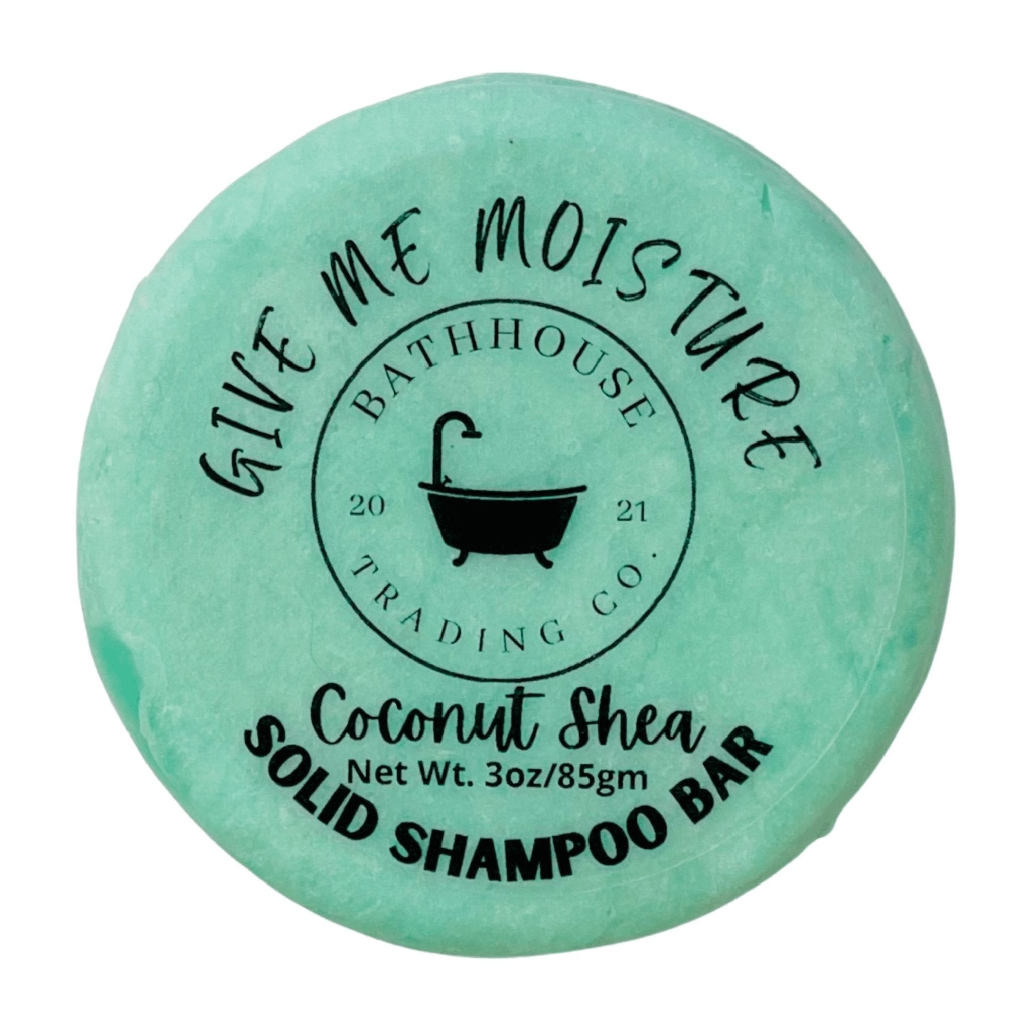 Coconut Shea Solid Shampoo - Bathhouse Trading Company