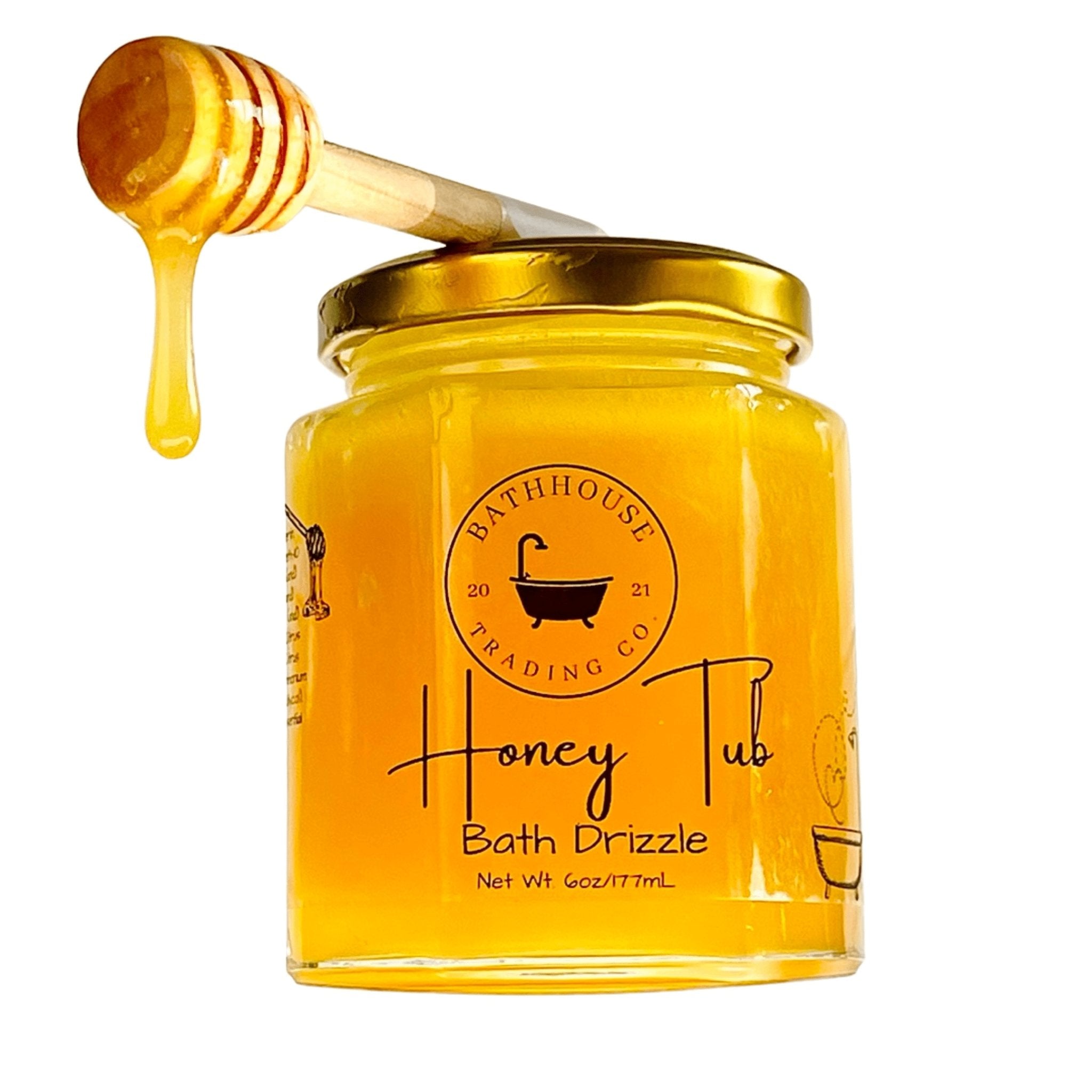 Honey Tub Bath Drizzle - Bathhouse Trading Company