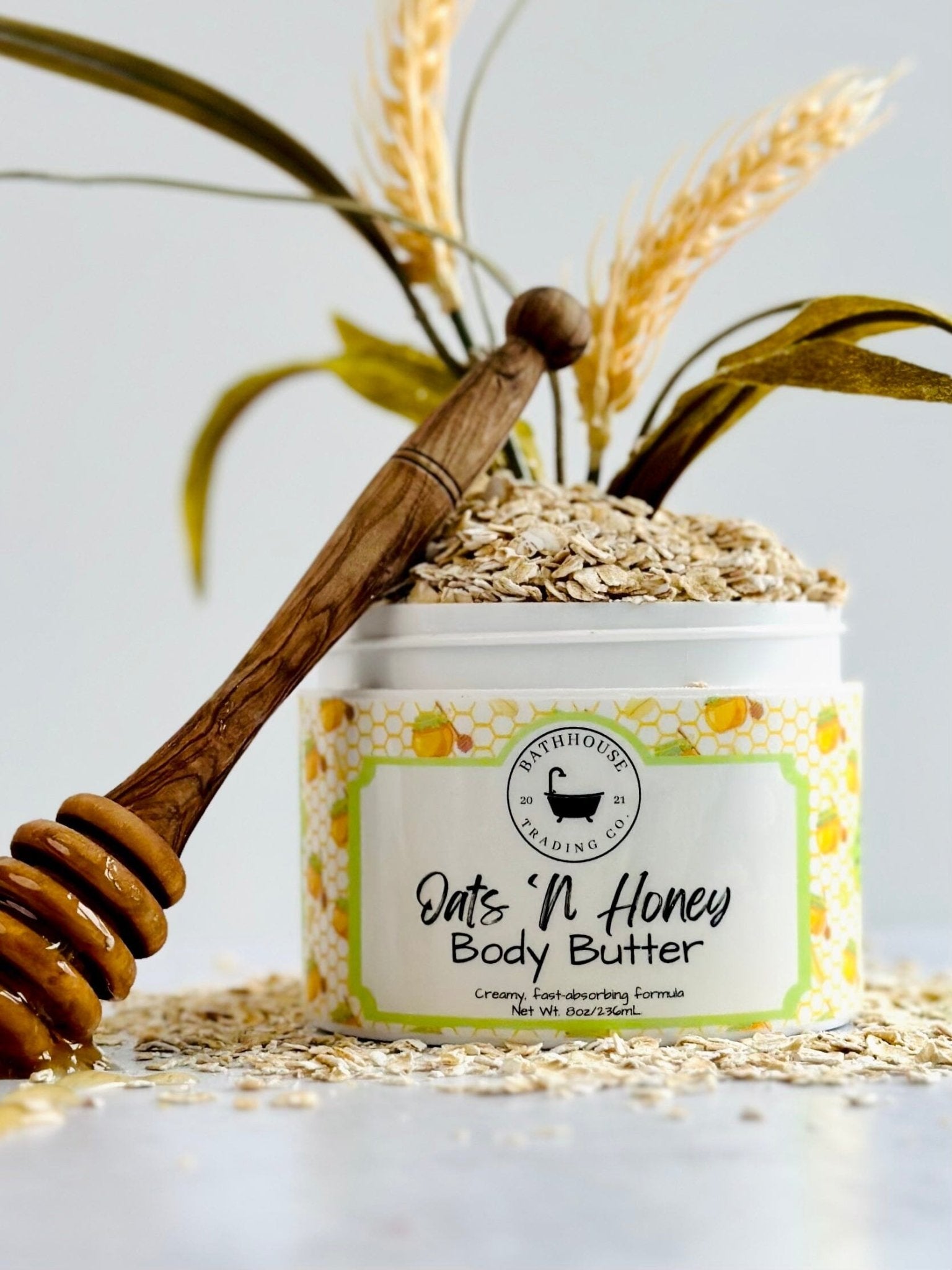 Oats 'N Honey Body Butter - Bathhouse Trading Company