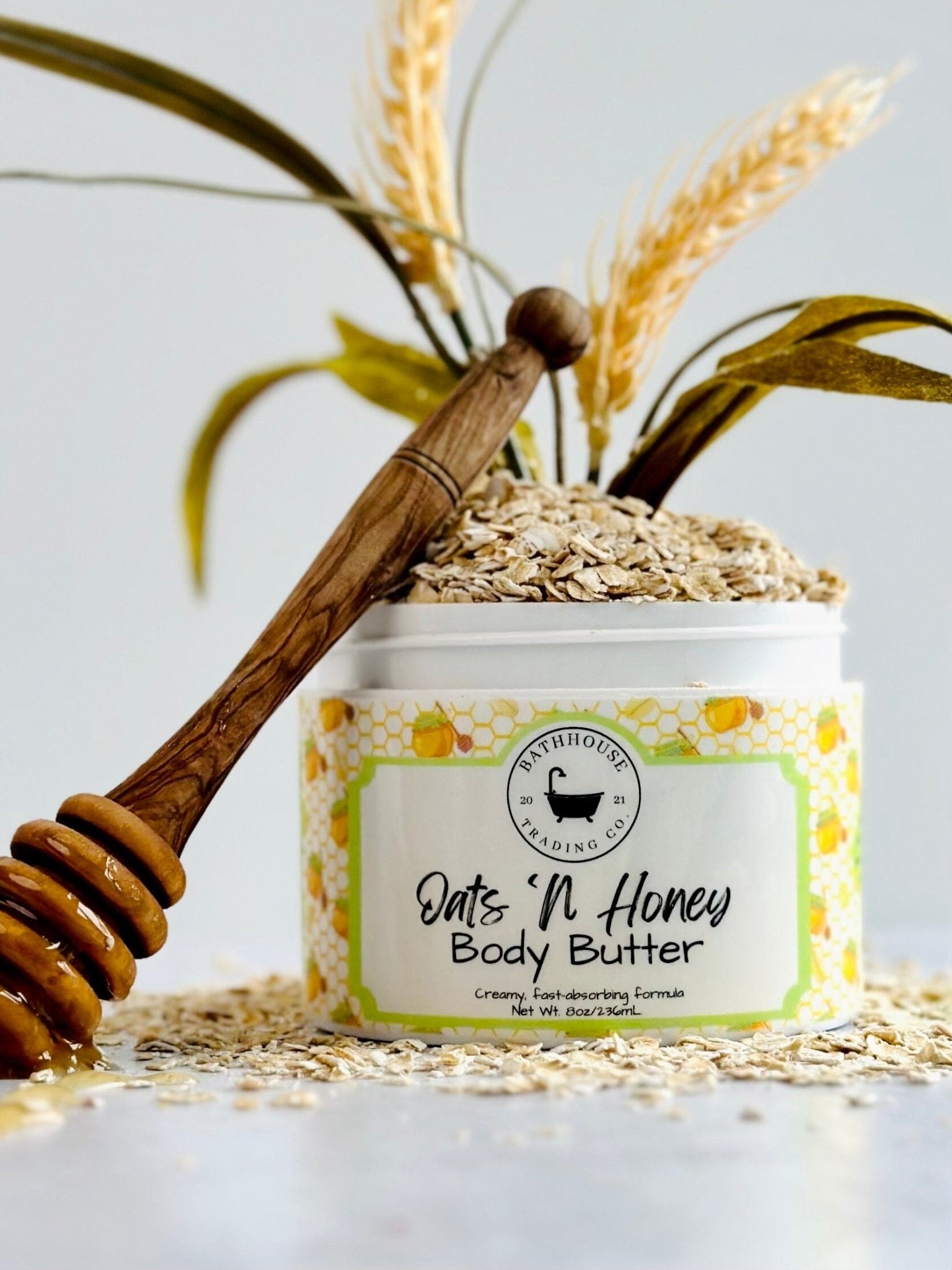 Oats &#39;N Honey Body Butter - Bathhouse Trading Company